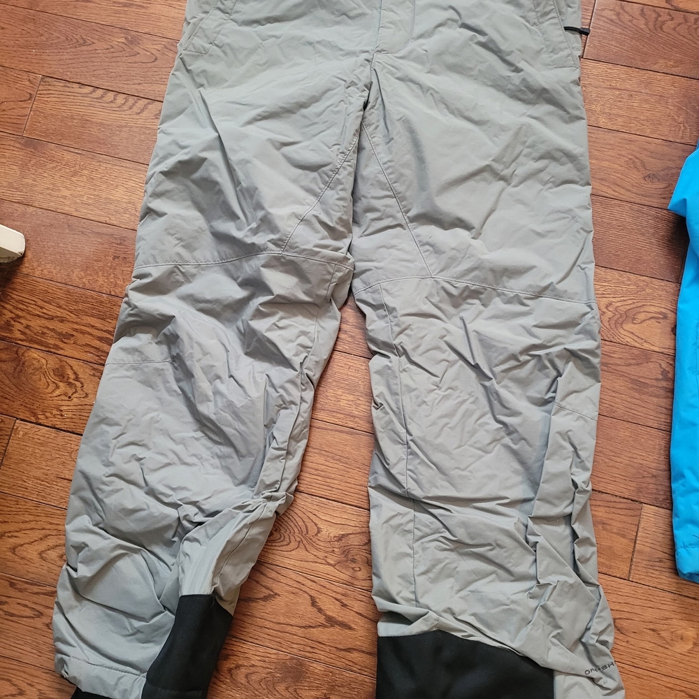 Men's Gray Snow Pants